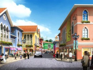 city ancient palace building luxury villas - 31 3D Model