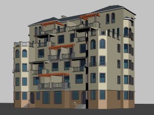 city ancient palace building luxury villas - 32 3Dモデル