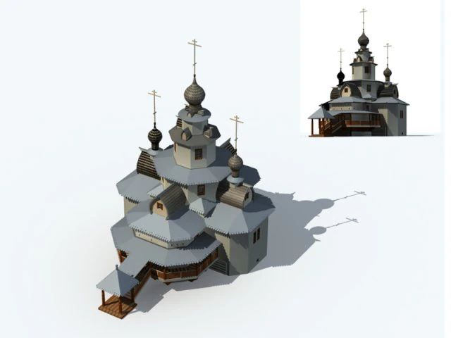 city ancient palace building luxury villas - 39 3D Model .c4d .max .obj .3ds .fbx .stl .blend 
