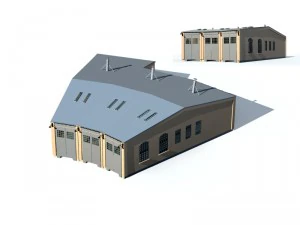 cidade antigo pal&aacute;cio construindo vilas luxuosas - 56 Modelo 3D