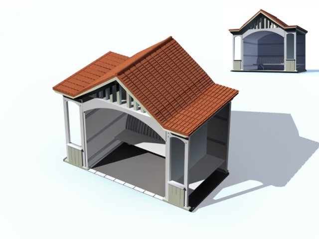 city ancient palace building luxury villas - 62 3D Model .c4d .max .obj .3ds .fbx .stl .blend 