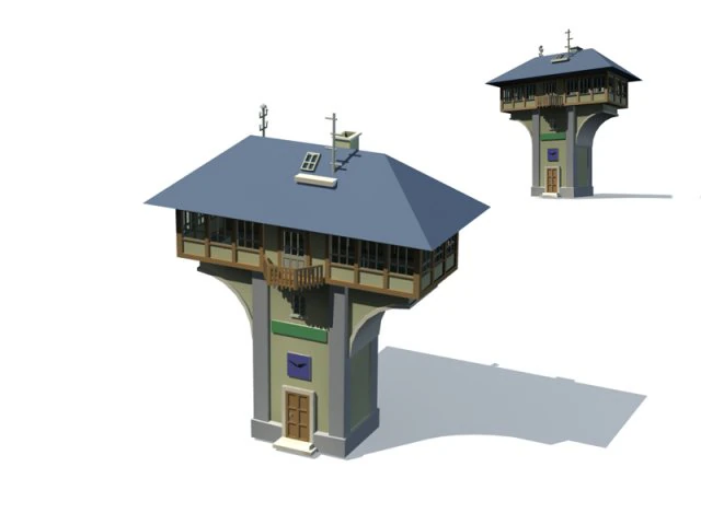 city ancient palace building luxury villas - 66 3D Model .c4d .max .obj .3ds .fbx .stl .blend 
