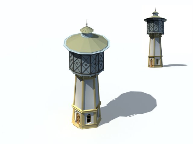 city ancient palace building luxury villas - 72 3D Model .c4d .max .obj .3ds .fbx .stl .blend 