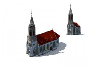 city ancient palace building luxury villas - 73 Modelo 3D