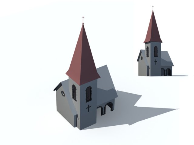 city ancient palace building luxury villas - 76 3D Модель .c4d .max .obj .3ds .fbx .stl .blend 