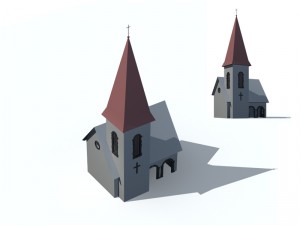city ancient palace building luxury villas - 76 3D Модель