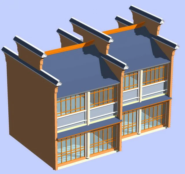 city chinese ancient luxury palace building - 05 3D Model .c4d .max .obj .3ds .fbx .stl .blend 
