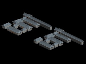city chinese ancient luxury palace building - 08 3D 模型