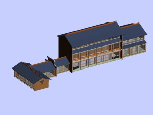city chinese ancient luxury palace building - 16 Modèle 3D