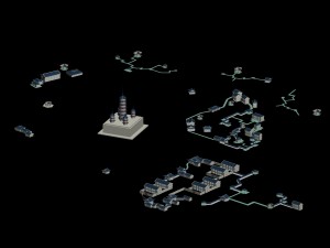city chinese ancient luxury palace building - 23 3D Model