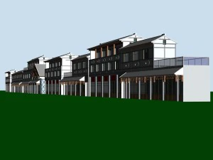 city chinese ancient luxury palace building - 54 3D Model