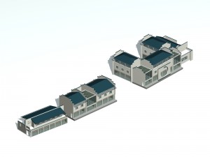 city chinese ancient luxury palace building - 70 Modelo 3D