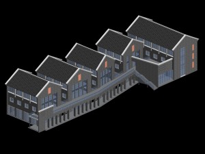 city chinese ancient luxury palace building - 71 3D 模型