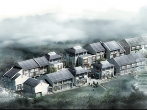 city chinese ancient luxury palace building - 85 3D Model