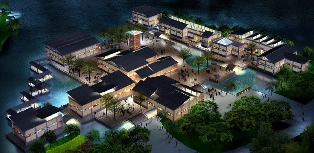 city chinese ancient luxury palace building - 99 3D मॉडल .c4d .max .obj .3ds .fbx .stl .blend