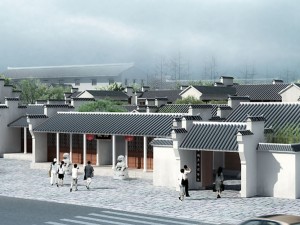 city chinese ancient luxury palace building - 100 3D Model
