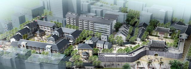 city chinese ancient luxury palace building - 103 Model 3D .c4d .max .obj .3ds .fbx .stl .blend