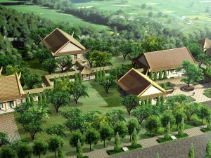 도시 중국 고대 럭셔리 궁전 건물 - 112 3D 모델