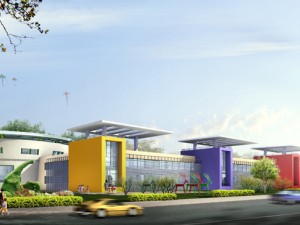 kindergarten happy city office buildings - 13 3D मॉडल