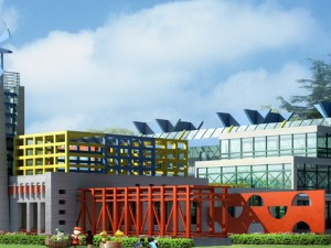 kindergarten happy city office buildings - 16 3D-Modell