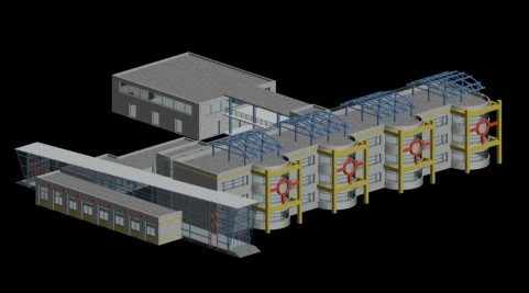 kindergarten happy city office buildings - 18 3D Model .c4d .max .obj .3ds .fbx .stl .blend 