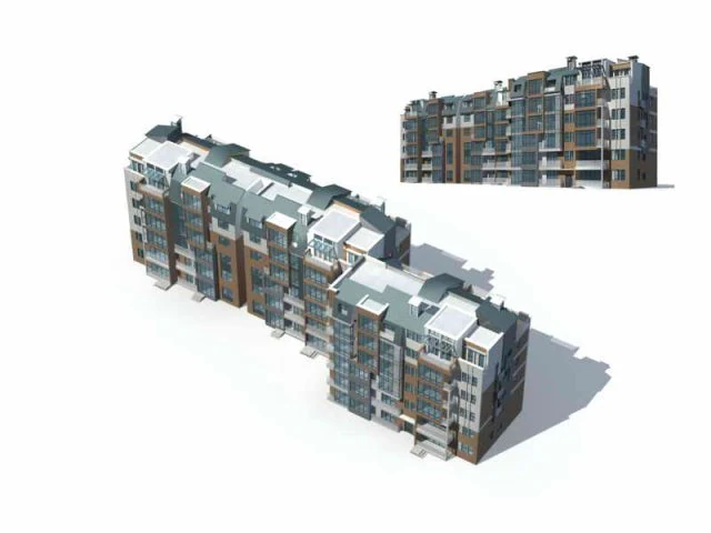 city residential garden villa office building design - 20 3D Model .c4d .max .obj .3ds .fbx .stl .blend 
