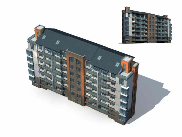 city residential garden villa office building design - 59 Modèle 3D .c4d .max .obj .3ds .fbx .stl .blend 