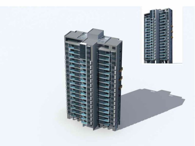 city residential garden villa office building design - 65 3Dモデル .c4d .max .obj .3ds .fbx .stl .blend 