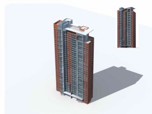 city residential garden villa office building design - 73 Modelo 3D