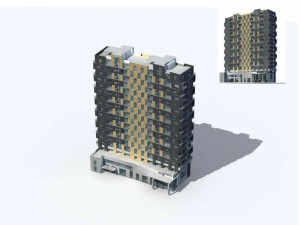 city residential garden villa office building design - 75 Modello 3D