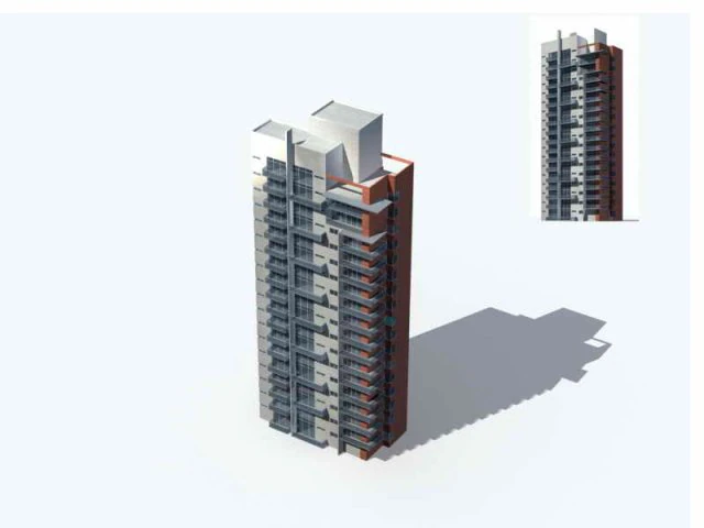 city residential garden villa office building design - 76 3D Model .c4d .max .obj .3ds .fbx .stl .blend 