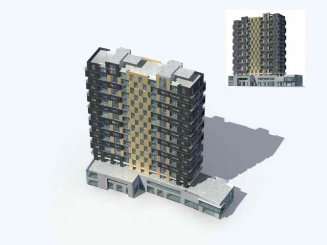 city residential garden villa office building design - 79 3D Model .c4d .max .obj .3ds .fbx .stl .blend 