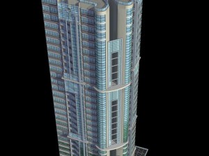city residential garden villa office building design - 90 3D मॉडल