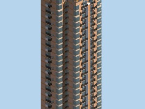 city residential garden villa office building design - 94 Modelo 3D