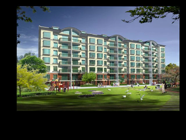 city residential garden villa office building design - 105 3D Model .c4d .max .obj .3ds .fbx .stl .blend