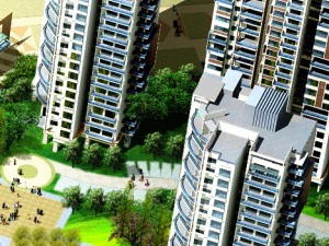 city residential garden villa office building design - 111 3D Model