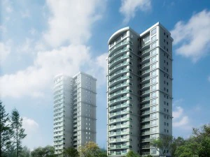 city residential garden villa office building design - 116 3D Model