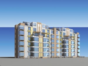 city residential garden villa office building design - 120 3D 模型