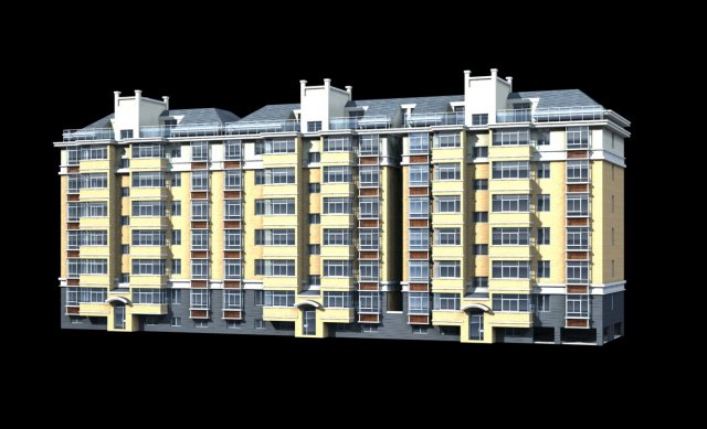 city residential garden villa office building design - 151 3D मॉडल .c4d .max .obj .3ds .fbx .stl .blend 