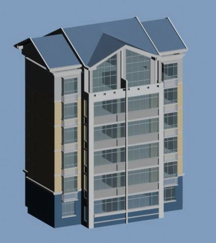 city residential garden villa office building design - 160 3D Model .c4d .max .obj .3ds .fbx .stl .blend 