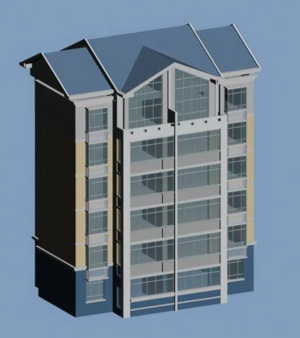 city residential garden villa office building design - 160 3D Model .c4d .max .obj .3ds .fbx .stl .blend 