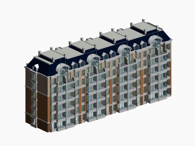 city residential garden villa office building design - 169 3D 모델 .c4d .max .obj .3ds .fbx .stl .blend 