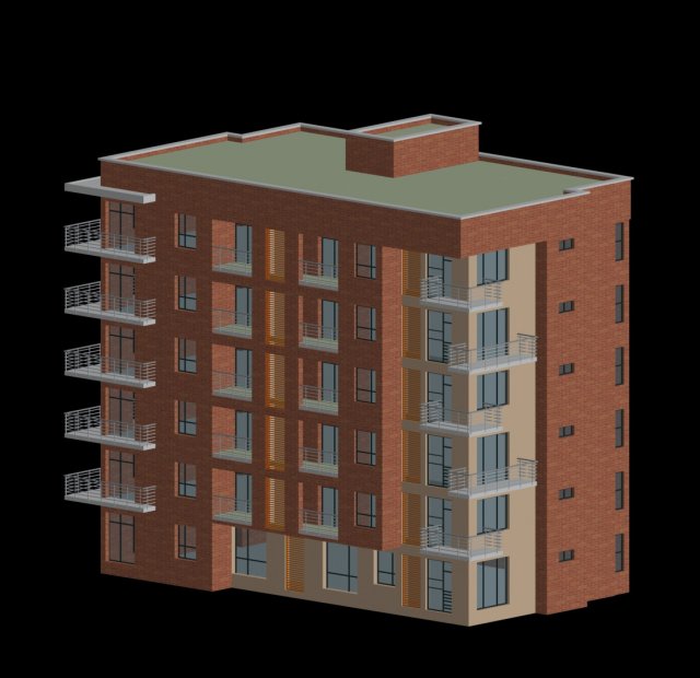 city residential garden villa office building design - 190 3Dモデル .c4d .max .obj .3ds .fbx .stl .blend 