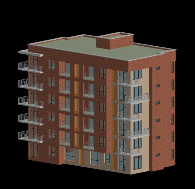 city residential garden villa office building design - 190 3D Model .c4d .max .obj .3ds .fbx .stl .blend