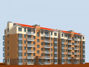 city residential garden villa office building design - 213 Modèle 3D