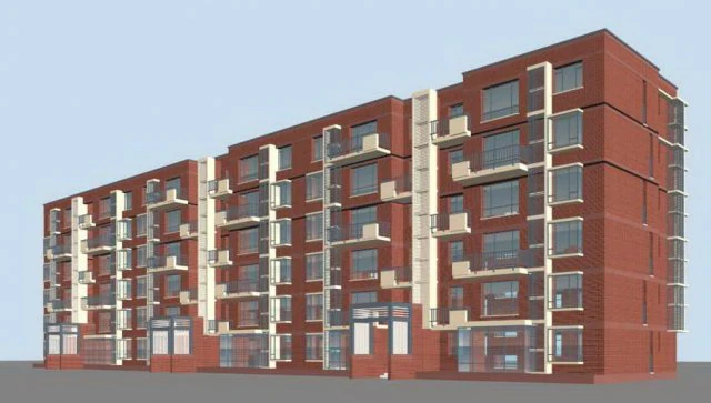 city residential garden villa office building design - 234 3D Model .c4d .max .obj .3ds .fbx .stl .blend 