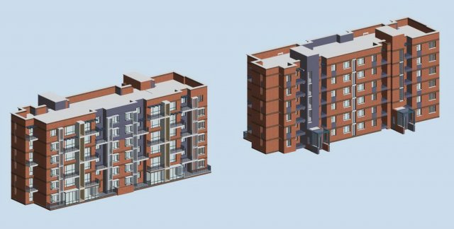 city residential garden villa office building design - 256 3D Model .c4d .max .obj .3ds .fbx .stl .blend 