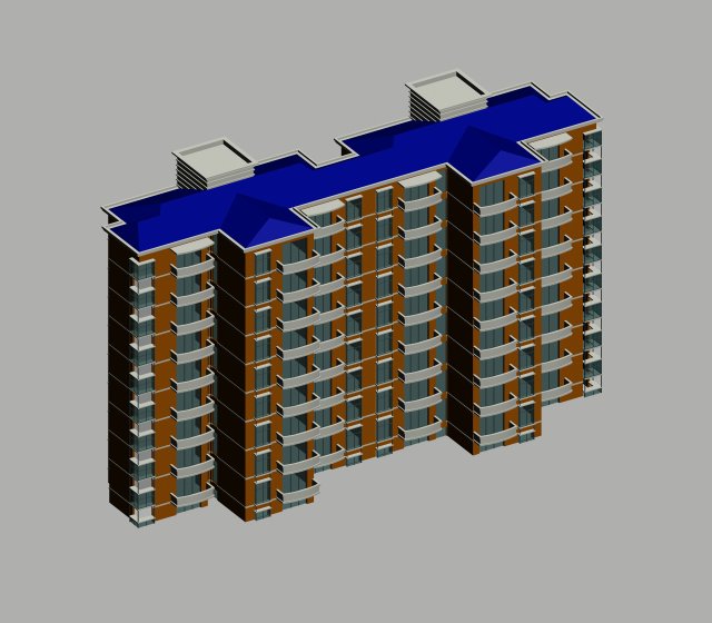 city residential garden villa office building design - 262 Modèle 3D .c4d .max .obj .3ds .fbx .stl .blend 