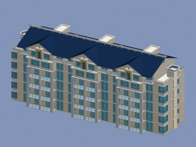 city residential garden villa office building design - 277 Modèle 3D .c4d .max .obj .3ds .fbx .stl .blend 
