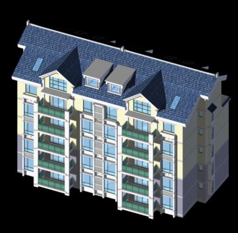 city residential garden villa office building design - 302 Modèle 3D .c4d .max .obj .3ds .fbx .stl .blend 